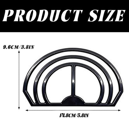 ChenYuehao 6Pcs Smooth Surface Hat Curving Band Reusable Hat Brim Bender Stable Circle Hat Bill Bender Cap No Steaming Hat Bill Bender for Baseball