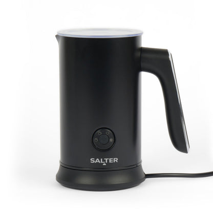 Salter Chocolatier Hot Chocolate Maker - 4-In-1 Electric Milk Frother, Cordless Hot & Cold Milk Foamer 115ml, One Cup 240ml Milk Steamer Heater, LED