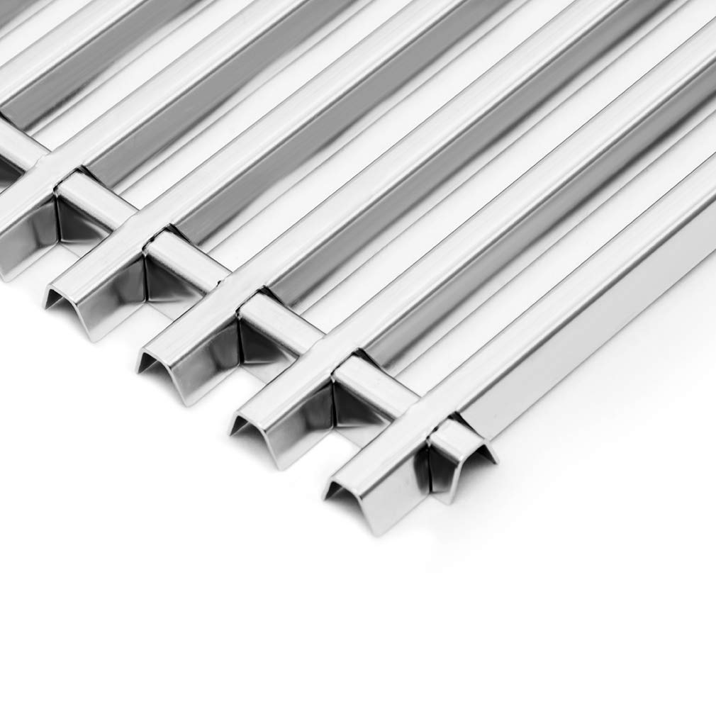 onlyfire Cooking Grate for Weber Spirit E210 E220 S210 S220 (2013-2017 model), Stainless Steel BBQ Replacement Grids Fits for Weber 7637 Spirit II &