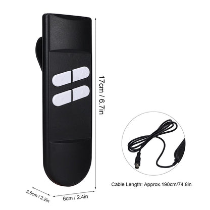 Recliner Chair Electric Switch, 5pin Remote Hand Recliner Chair Controller Handset Universal Electric Lift Recliner Chair Switch Control Recliner