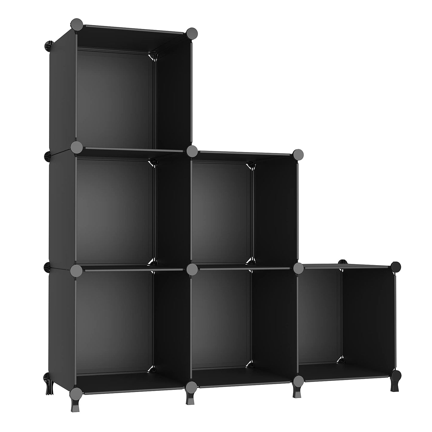 AWTATOS Cube Storage Organizer, Storage Cubes Shelves Bookshelf, 6 Cube