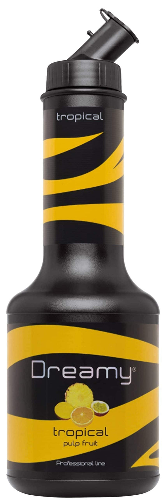 Dreamy Tropical fruit pulp 95cl cocktail syrup, made with orange, pineapple and mango, Prepare Cocktails Syrups, Mocktail Syrups, Smoothies,