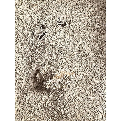 21L Organic Natural Cat Litter Ultra Clumping Odour Control Flushable Long Lasting Dust Free Seal By Zipper (Original Scent)