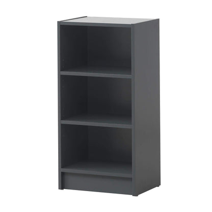 Timber Art Design UK 3 Tier Bookcase Storage Open Floor Mount Industrial Rack Display Shelving Organiser Cubes Unit For Living Room, Office