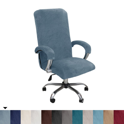 Bestenrose Velvet Office Chair Cover Stretch Computer Desk Armchair Covers