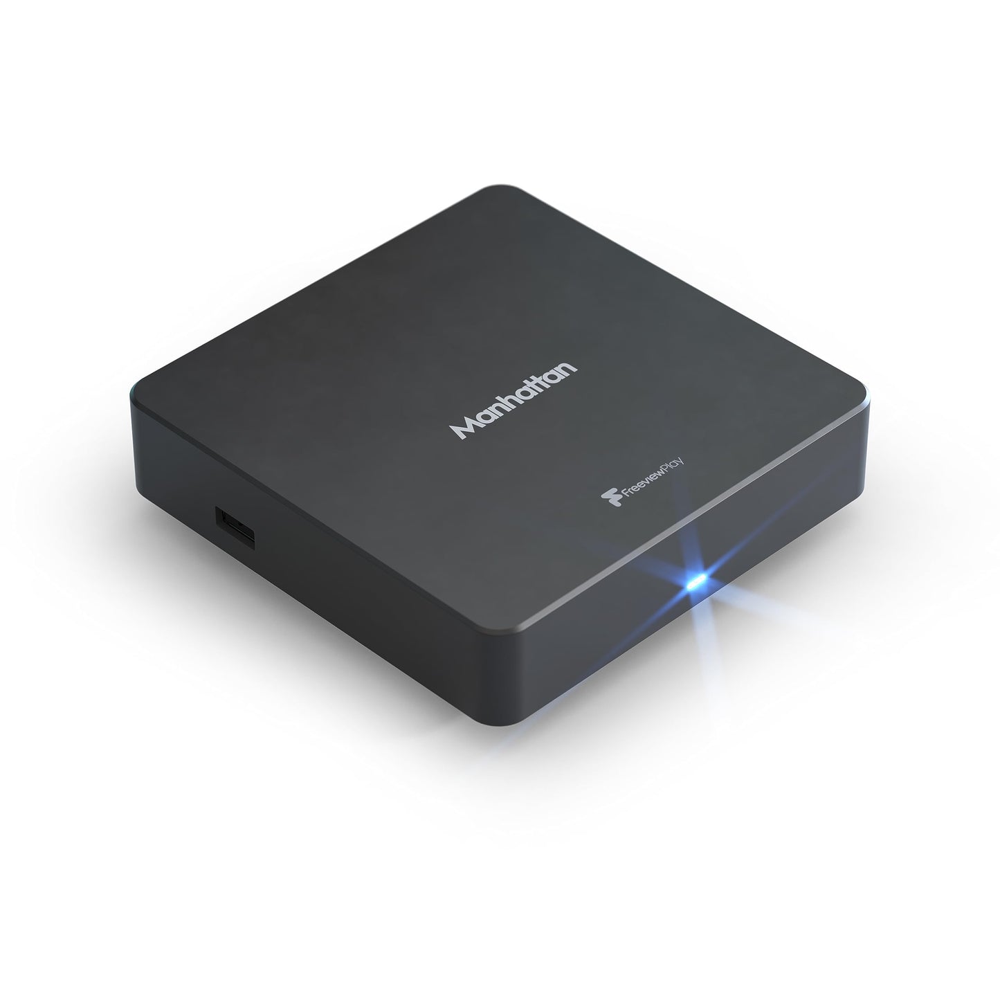 Manhattan T4 Freeview Play 4K TV Box, Black
