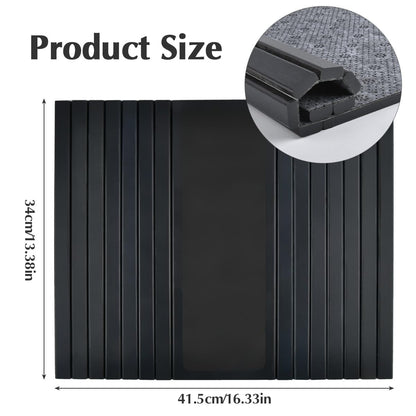 DODUOS Sofa Arm Tray Foldable Armchair Tray,Wooden Sofa Arm Table,Non-Slip Couch Arm Table,Felt With Base to Protect Furniture for Drinks Remote