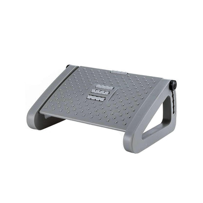 Hmseng Foot Rest Under Desk, Adjustable Height/Angle Ergonomic Foot Stool with Large Roller Massager Function