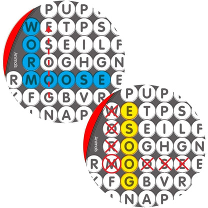 Wordsearch: The Ultimate Multiplayer Wordsearch Game | Fun Word Puzzle Game for All The Family | For 1-4 Players | Ages 7+
