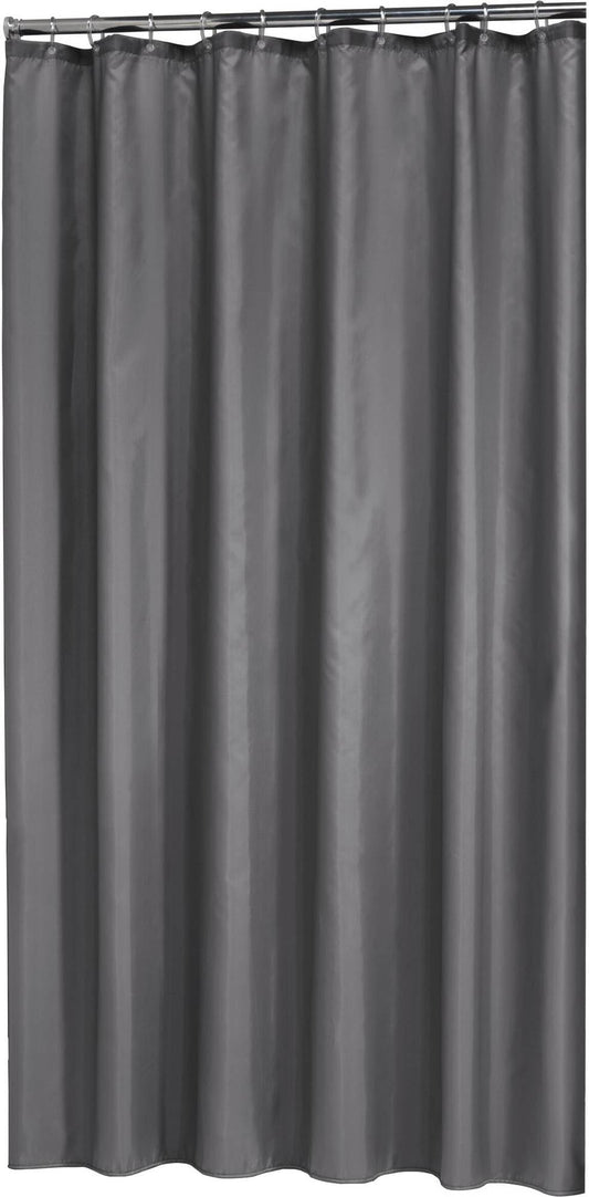 Sealskin Madeira Shower Curtain, Polyester, Grey, 240 x 200 cm