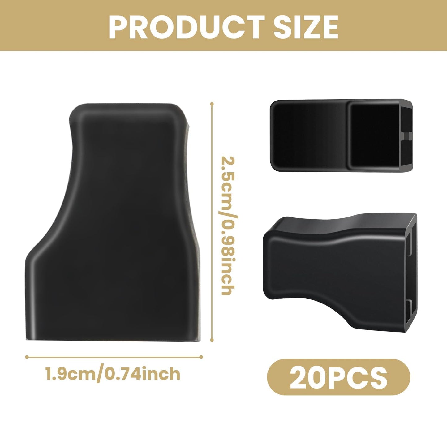 Ktxaby 20Pcs Black Coffee Syrup Pump Tip Covers,Rubber Syrup Caps Fits for Syrup Pump,Oil Liquor Bottle,Pour Dispenser