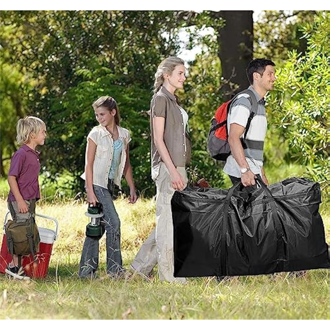 4 Pack 150L Large Moving Boxes Heavy Duty, Extra Large Storage Bags for Clothes,Strong Packing Boxes for Moving House,Duvet,Bedding,Underbed,Blankets