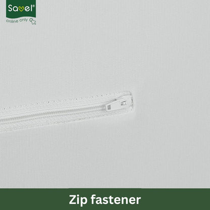 Savel - Mattress Encasement 120x190/200 cm Small Double | Waterproof and Breathable Mattress Protector | Deep 30cm Fitted Skirt - White