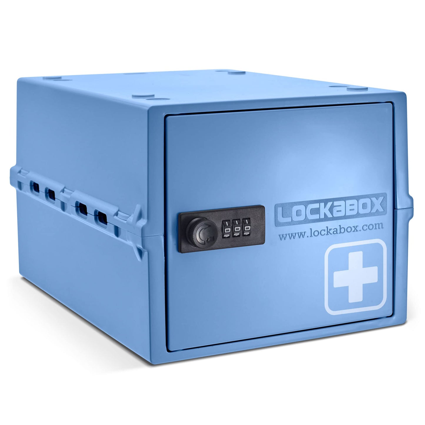 Lockabox One™ | Premium Lockable Medicine Box (10L) | Lightweight & Hygienic Medicine Lock Box | Made In Britain | External Size 31 x 21 x 17 cm