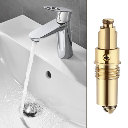 Basin Pop Up Click Clack Plug – Brass Slotted Plug Bolt Replacement for Sink Drain, Fits Most Bathroom Washbasin & Bathtub Drain Stopper