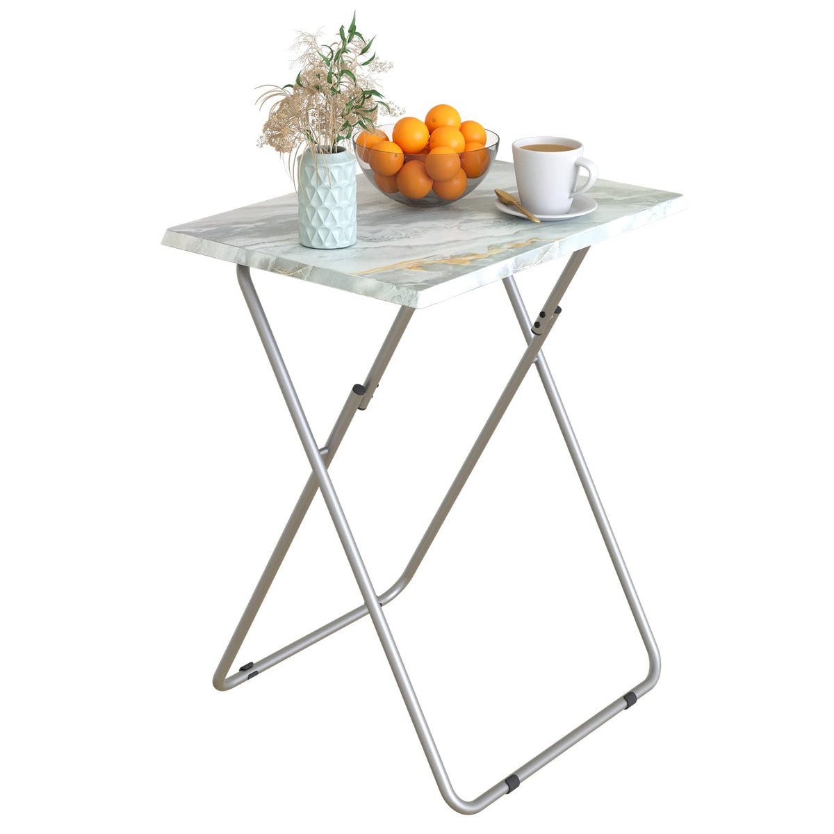 Small Folding Table, Foldable Table, TV Tray Table, Sofa Table, End Table