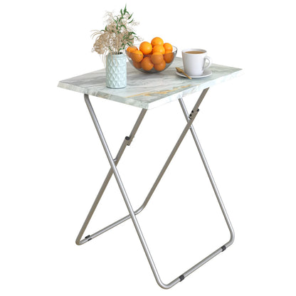 Small Folding Table, Foldable Table, TV Tray Table, Sofa Table, End Table