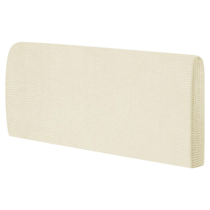 Bed Headboard Cover Dustproof Protector Jacquard Furniture Cover for 1.1-1.4m, Yellow