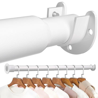 Mavivegue Wardrobe Rail, 33mm Extendable Clothes Rail