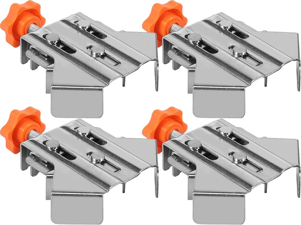 (4 PCS) Corner Clamps for Woodwork Right Angle clamp 90 Degree clamp 90 Degree Right Angle clamp 90 Degree Corner clamp