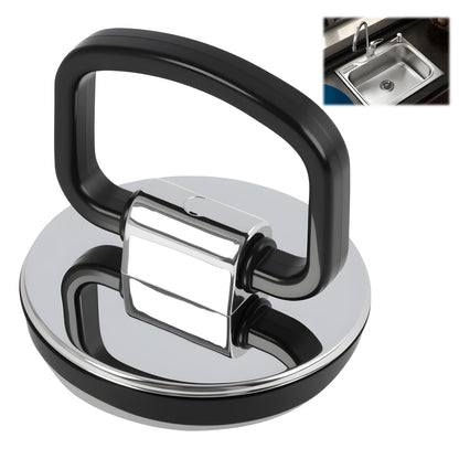 Universal Chrome Sink Plug Bath Plug Replacement, Chrome Finish Sink Plug, Easy-Grip Handle Drain Stopper with Leak-Proof Seal for Bathroom Kitchen