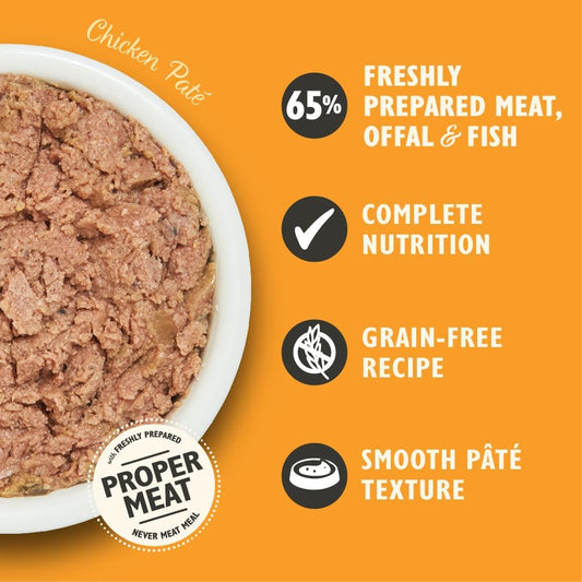 Smooth Paté Selection Complete Nutrition Adult Cat Food 4 x (8 x 85g)