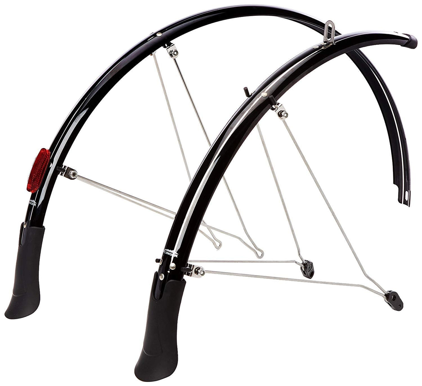 Flinger cycling F50 Deluxe 700 X 50mm, Black, 700x50mm UK