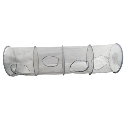 FooYee Hanging Mesh Storage Net, 4 Tier Collapsible Network Storage, Space Save Bags Organizer, Polyester Hanging Mesh Storage Basket for Cuddly Toys