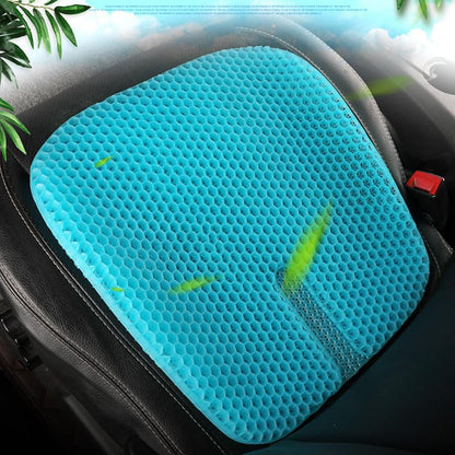 Braozaiw Soft Sitter Cushion,Honeycomb Double Thick Gel Seat cushion with Anti-Slip Cushion Cover,Cooling Chair Cushion Egg Chair Cushion For Home