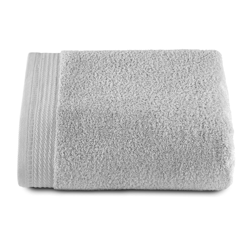 Top Towel Premium - Large Bath Towels - Bath Towels - 1 Bath Towel - 70 x 140 cm - 100% Cotton - 600 g - Silver Grey