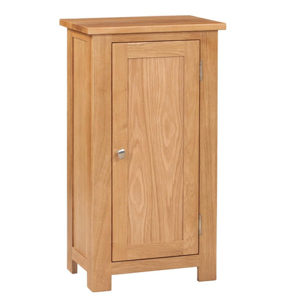 Hallowood Furniture Waverly Oak Small Cupboard with 2 Adjustable Shelves