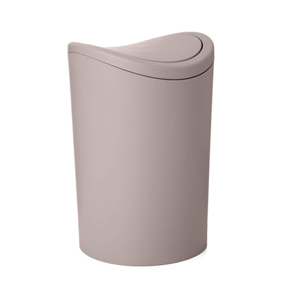 TATAY Bathroom Bin 19x19x28 cm Swing Lid Modern Functional Design