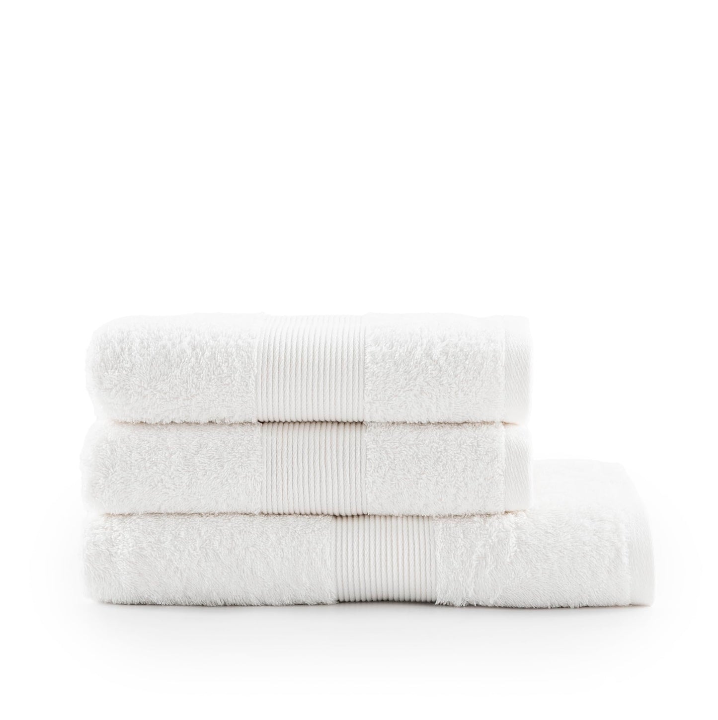 Jalla, Bath Towel, 100% Cotton, 430gsm, 70 x 130 cm, White
