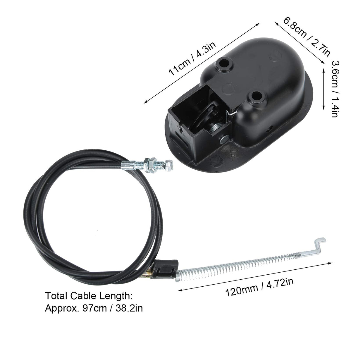 BORDSTRACT Sofa Chair Couch Release Lever Pull Handle, Recliner Replacement Parts