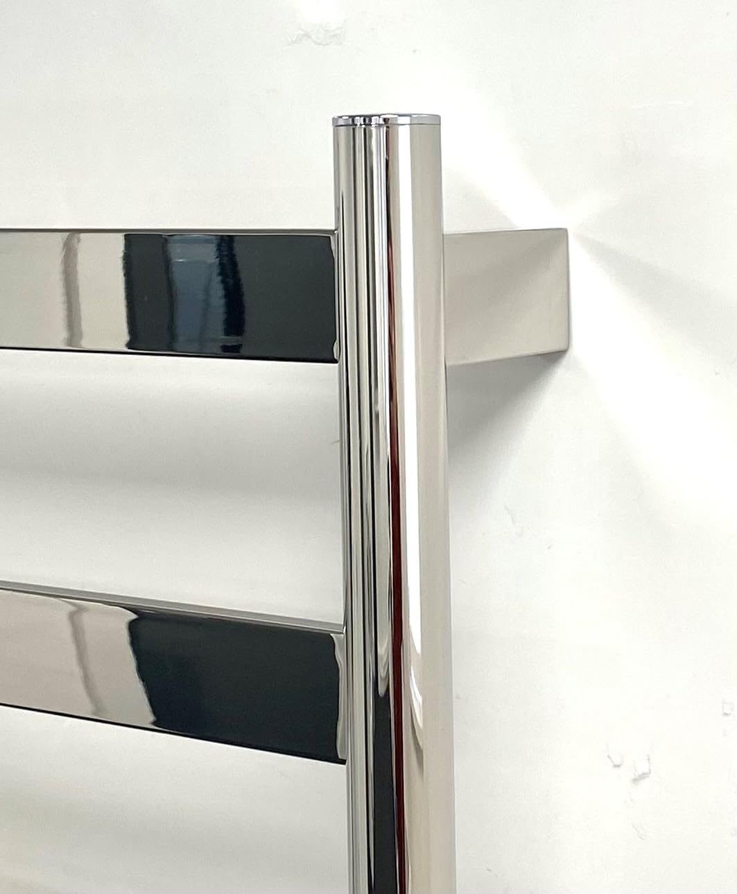 Manissa FALA Stainless Steel Electric Heated Towel Rail 400mm W x 720mm H