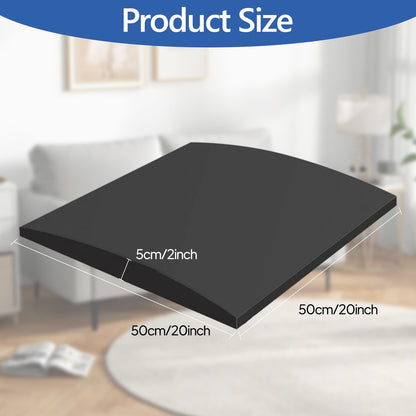 Cumnvulnt 2 Pcs Sofa Cushion Support, High Density Sponge Sofa Support Boards, 50 x 50cm for Sagging Seat, Sofas Foam Cushions Replacement