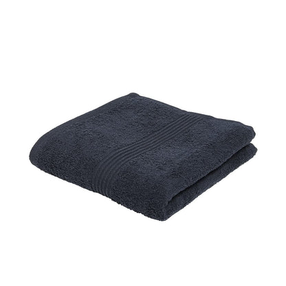 TODAY Essential Cotton Bath Towel 50 x 90 cm Plain Navy