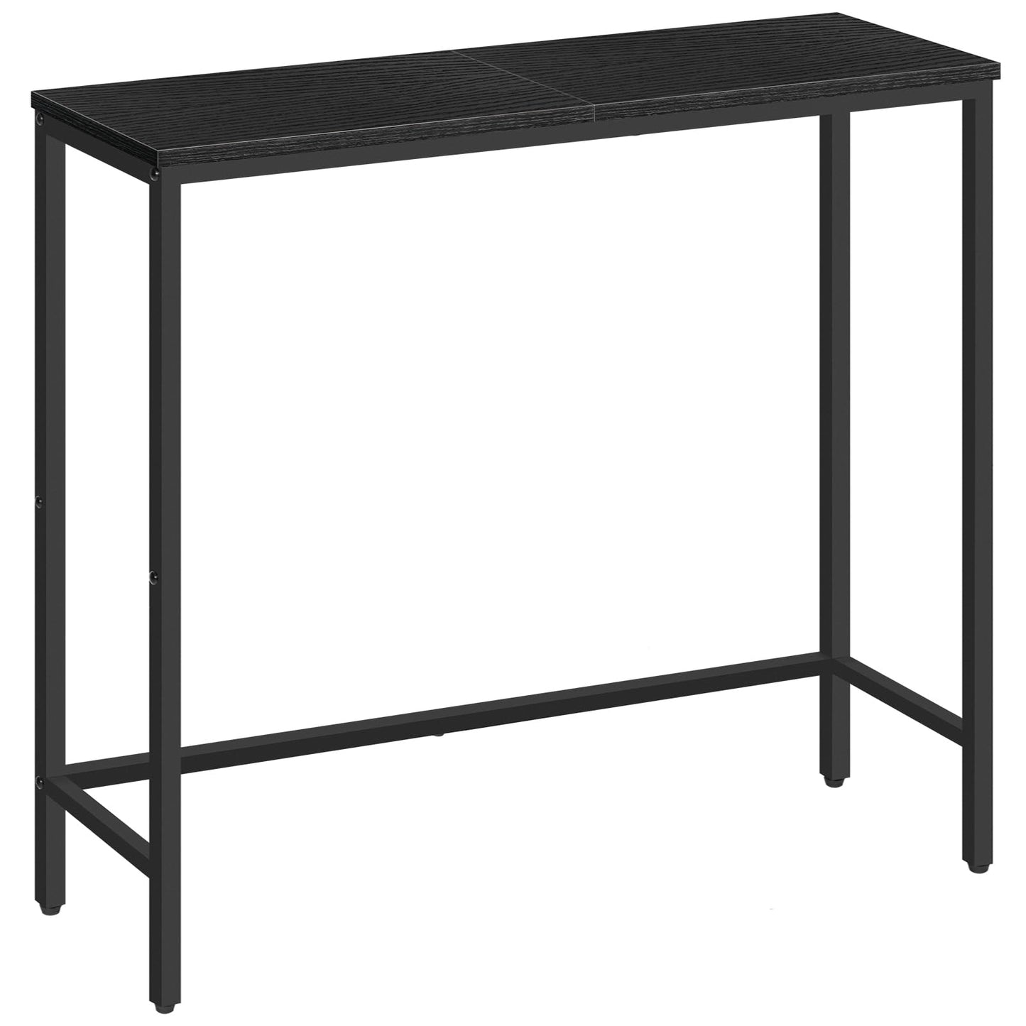 HOOBRO Console Table, Slim Console Table for Hallway, Metal Frame, Compact Display Table, Sofa Table for Small Spaces, Entryway, Living Room, Sturdy
