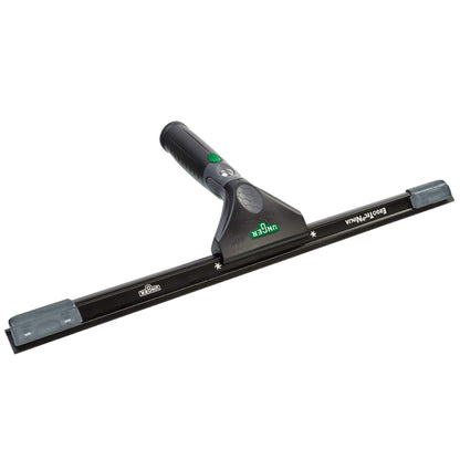 UNGER ErgoTec Ninja Squeegee 40 30cm - Large Squeegee Blade, Aluminium Channel & Rubber Grip Handle - Professional & DIY Window & Glass Cleaning