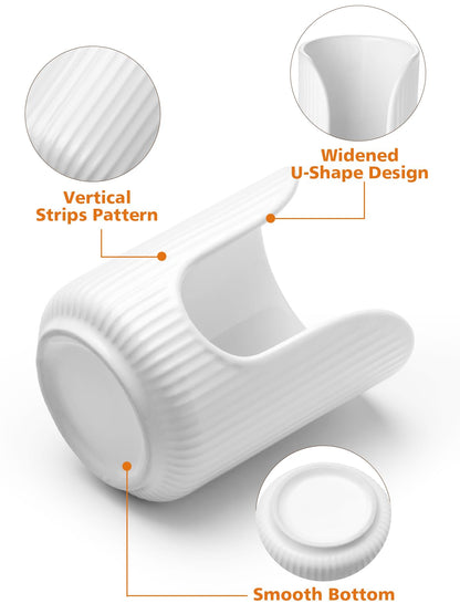 Bathroom Cup Dispenser, 3oz-4oz Ceramic Paper Cup Holder, Small Countertop Mouthwash Dixie Cups Accessories, for Vanity Countertops, Bathroom