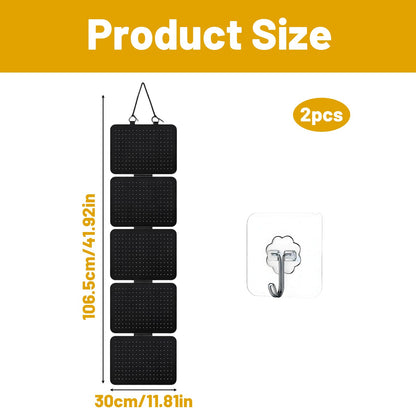 30x106cm Felt Jewelry Storage Board, Wall Mounted Pin Badge Display