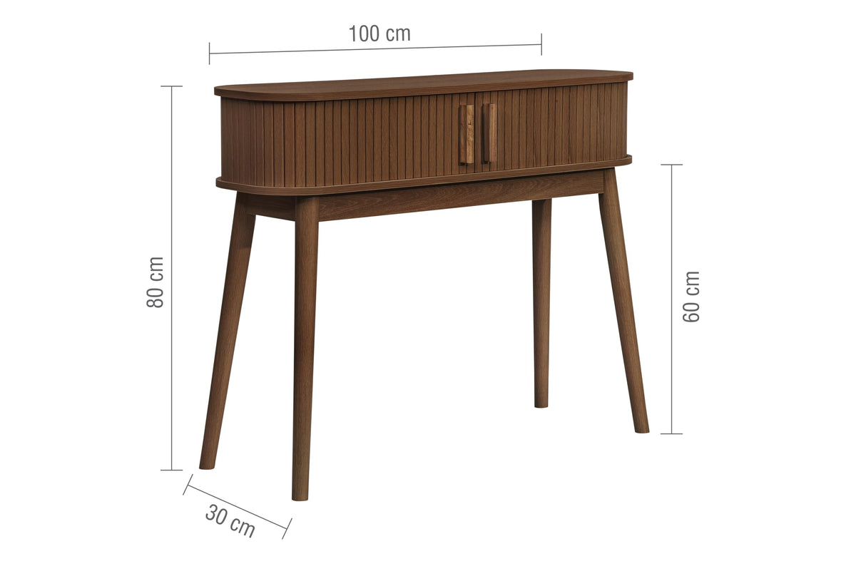 Birlea Axel Consle Table Walnut