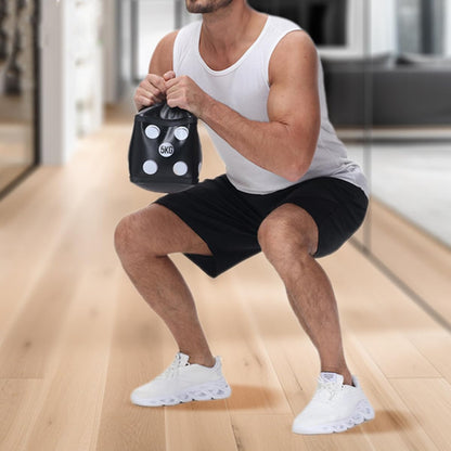 VOANZO Adjustable Travel Kettlebell Set 5kg Water-Filled Kettlebell for Strength and Core Training Portable and Easy to Store Black