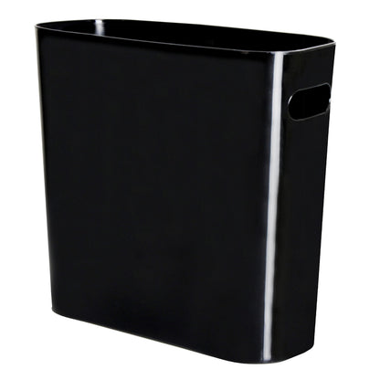 Youngever 5.5L Slim Trash Can, Re-usable 5.5L Plastic Garbage Container Bin, Small Trash Bin with Handles for Home Office, Living Room, Study Room