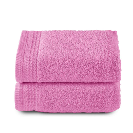 Top Towel - Premium - Large Bath Towels - 2 Hand Towels - 50 x 100 cm - 100% Cotton - 600 g - Mauve