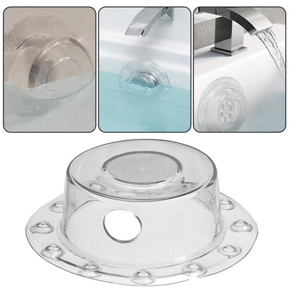 Deep Bathtub Overflow Drain Cover - 1 Pack, Adds 2 Inches Water Depth for Warmer Baths