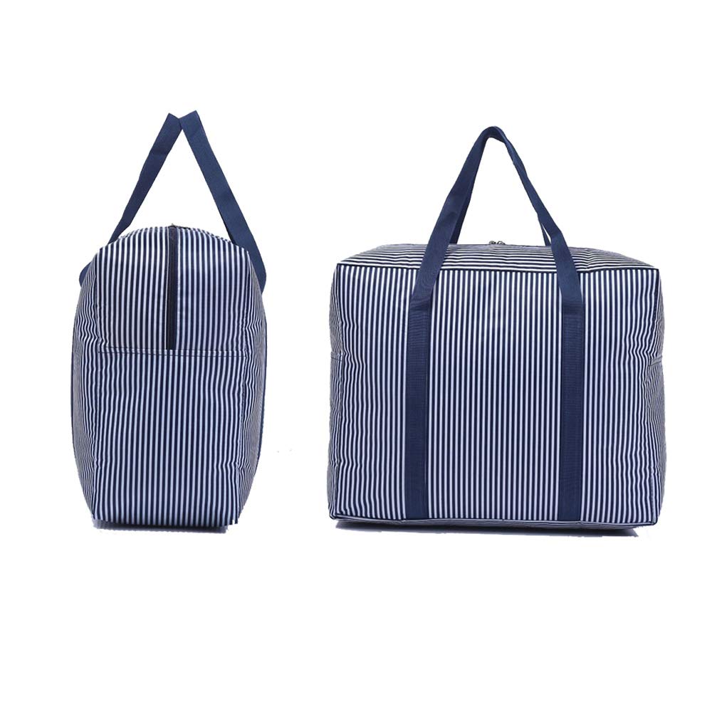 Waterproof Thick Large Storage Bag 600D Oxford Organizer (Blue, Small)
