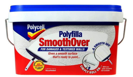 Polycell SmoothOver for Damaged and Textured Walls 2.5L