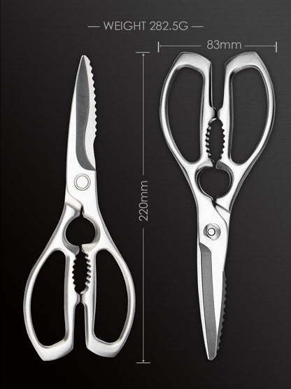 Simcoker Heavy Duty Kitchen Scissors, Cooking Scissors for Kitchen Use, Meat Scissors Kitchen, Sharp Kitchen Shears, Multipurpose Poultry Shears for
