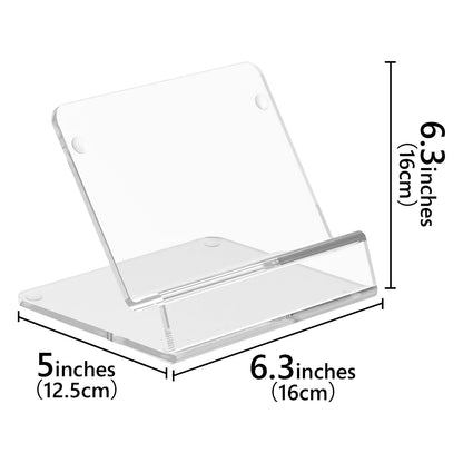 GEEKRIA Keyboard Display Stand, Acrylic Mechanical Gaming Keyboard Holder for 60%, 75%, 80%, 96% Computer keyboard (transparent)